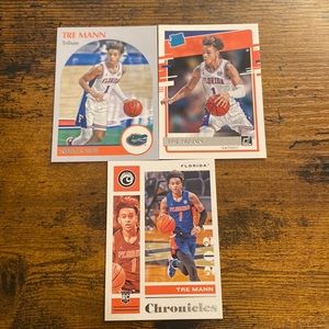 Tre Mann Florida Gators Rookie Card Lot